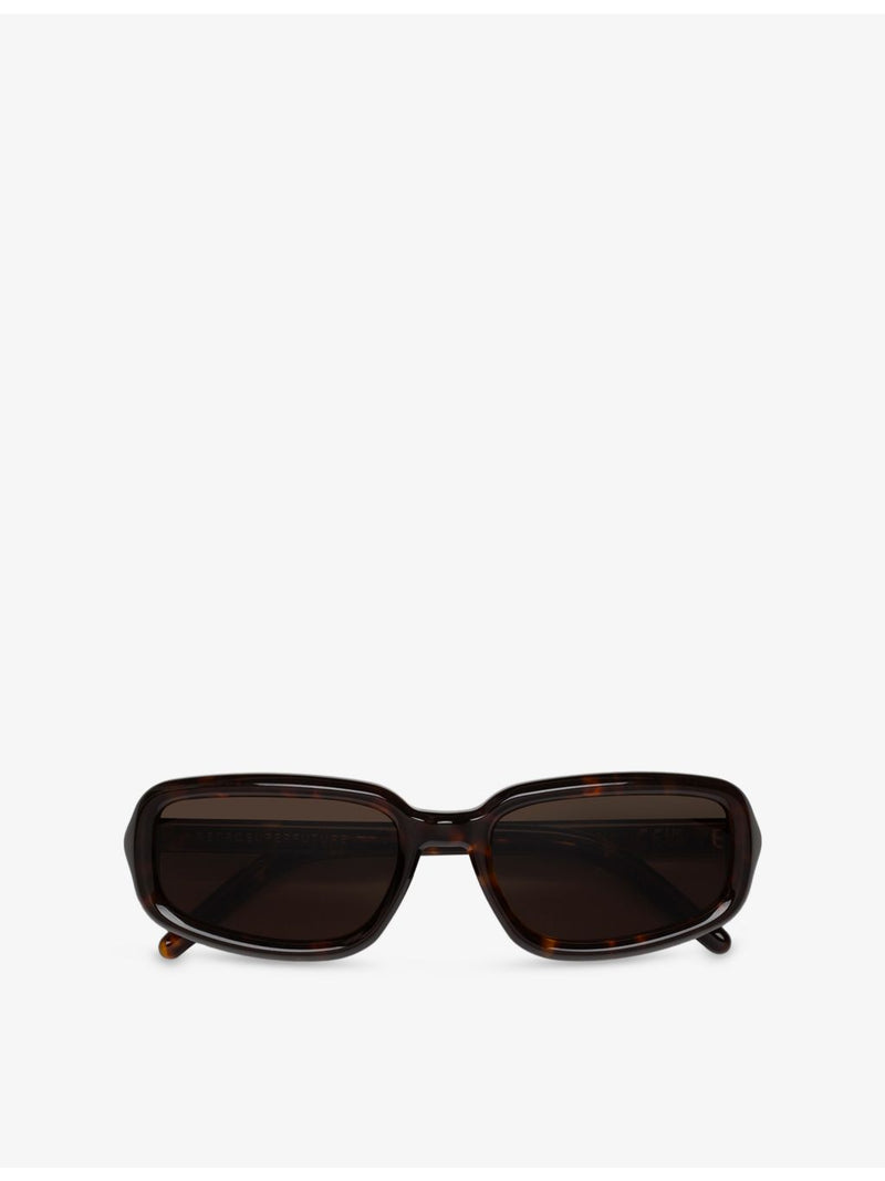 RetroSuperFuture sunglasses Burnt Havana rectangle frame, UK version
