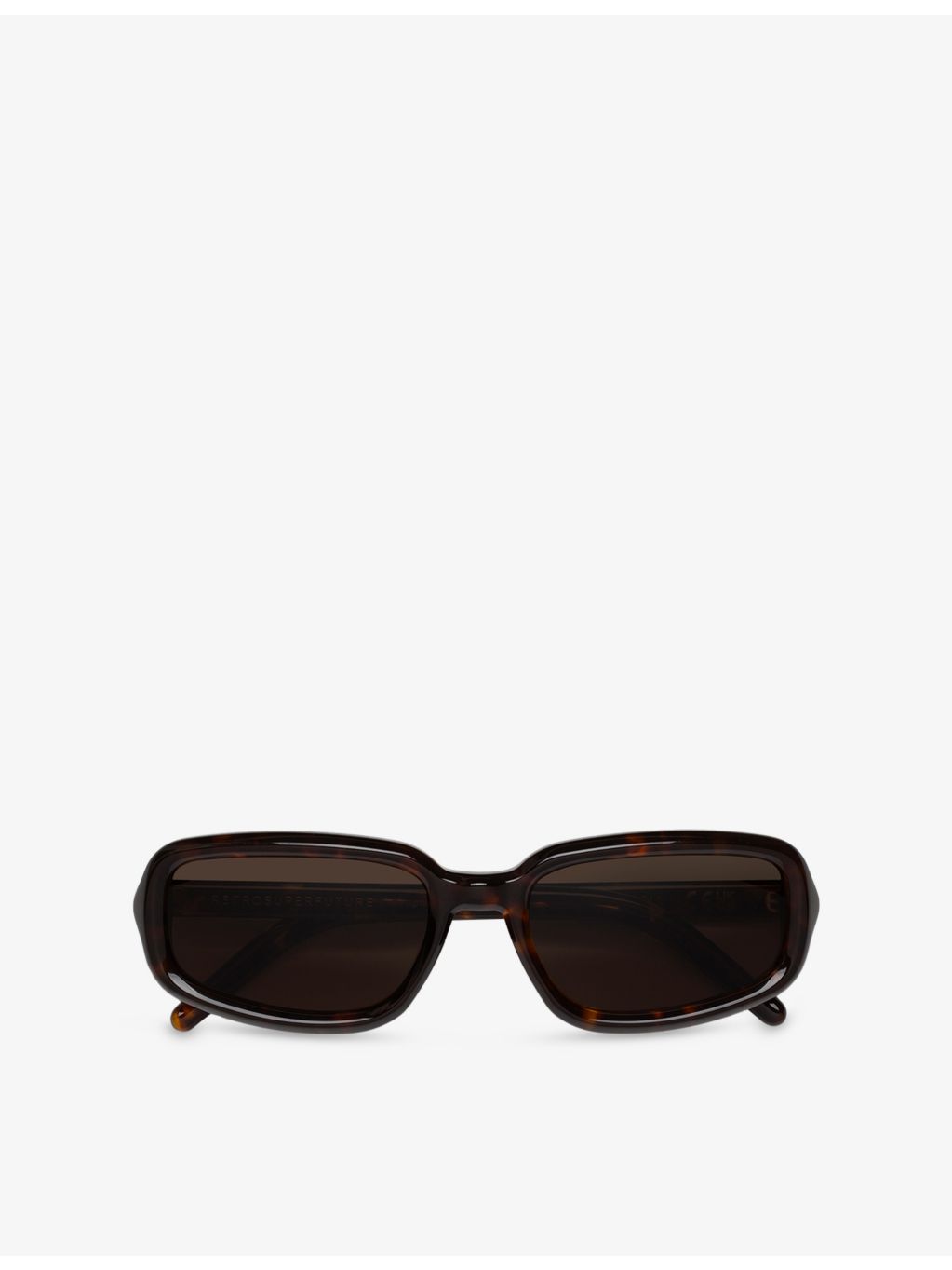 RetroSuperFuture sunglasses Burnt Havana rectangle frame, UK version