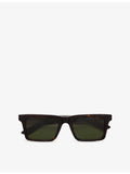 Retrosuperfuture square-frame acetate sunglasses tortoiseshell finish - British product