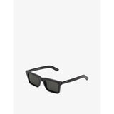 RetroSuperFuture 1968 black square-frame acetate sunglasses (British brand)