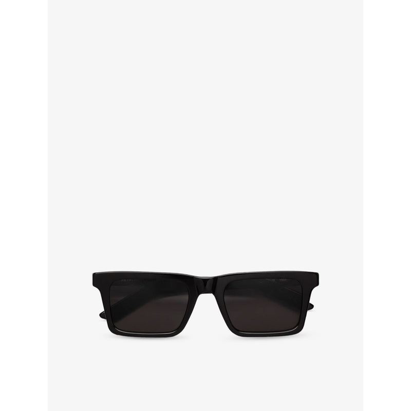 RetroSuperFuture 1968 black square-frame acetate sunglasses (British brand)