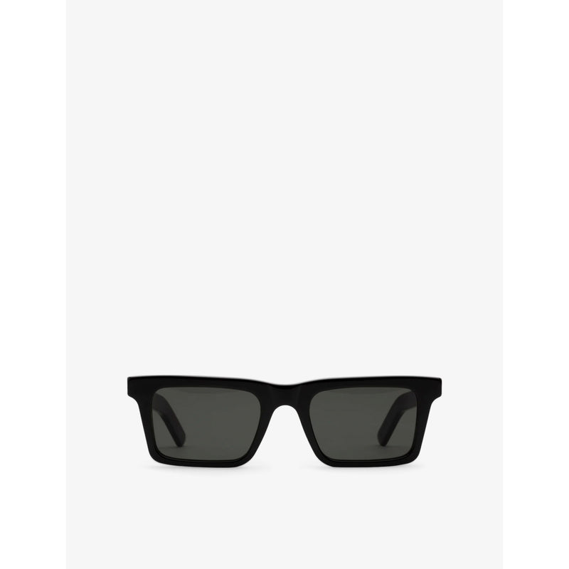 RetroSuperFuture 1968 black square-frame acetate sunglasses (British brand)