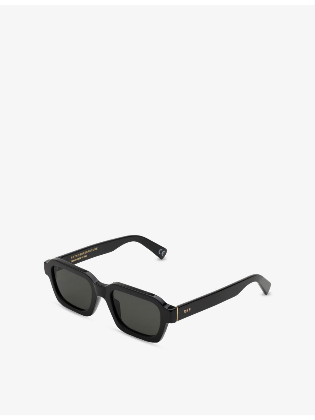 Retrosuperfuture Caro rectangular acetate sunglasses, imported from the UK