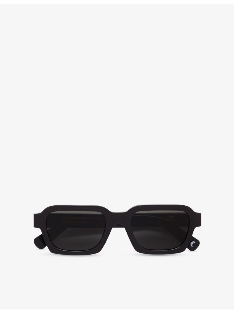 Retrosuperfuture Caro rectangular acetate sunglasses, imported from the UK