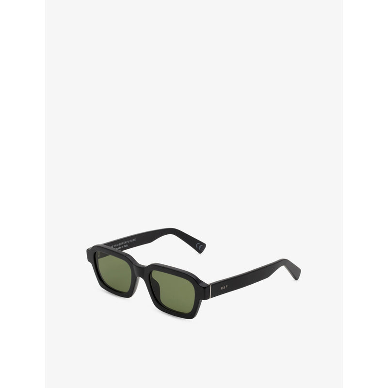 Retrosuperfuture Caro rectangular-frame acetate sunglasses, imported from the UK