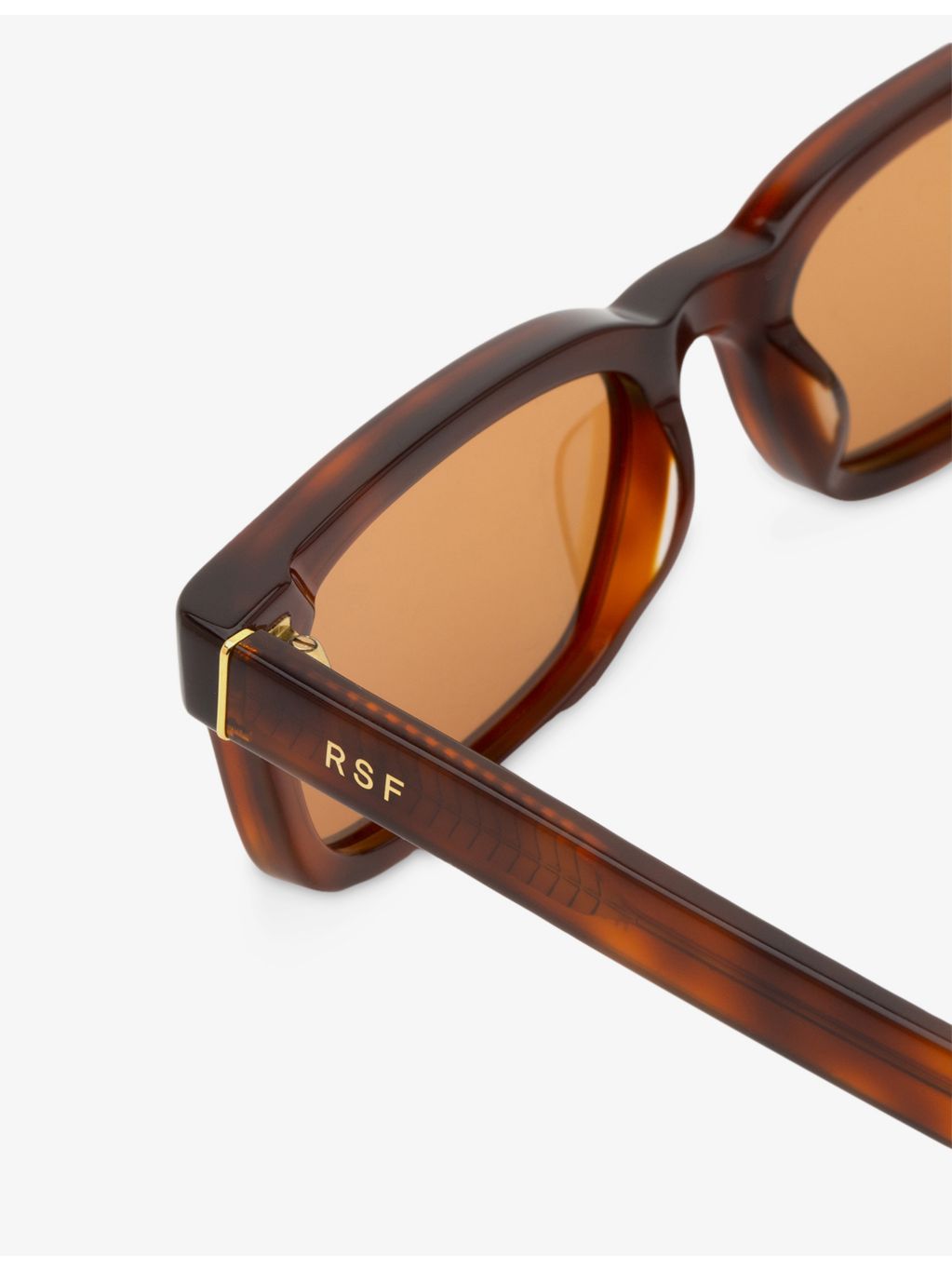 Retrosuperfuture Gesto rectangular acetate sunglasses with tortoiseshell finish, UK version