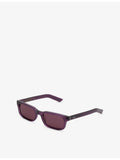 Retrosuperfuture Gesto rectangular-frame acetate sunglasses, UK version