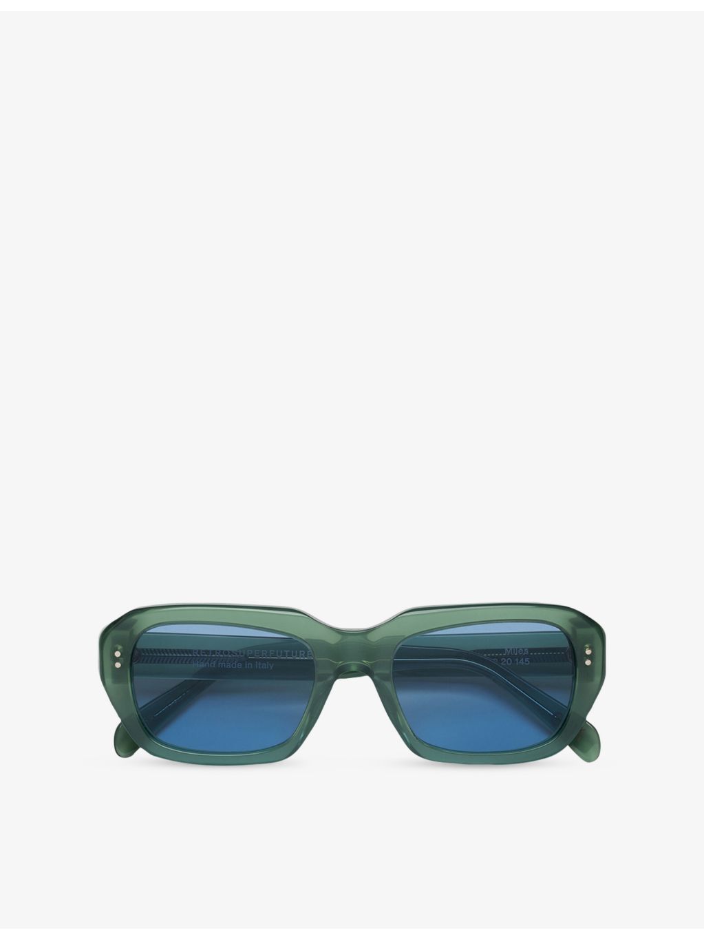 Retrosuperfuture Miles square-frame acetate sunglasses, imported from the UK