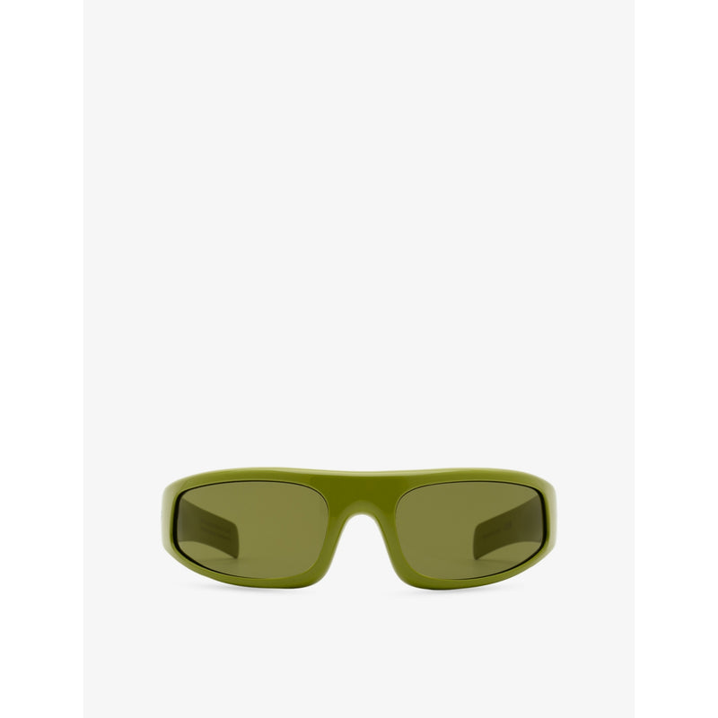 Retrosuperfuture Cerchietto shield-frame nylon sunglasses (British brand)