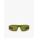 Retrosuperfuture Cerchietto shield-frame nylon sunglasses (British brand)