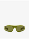 Retrosuperfuture Cerchietto shield-frame nylon sunglasses (British brand)