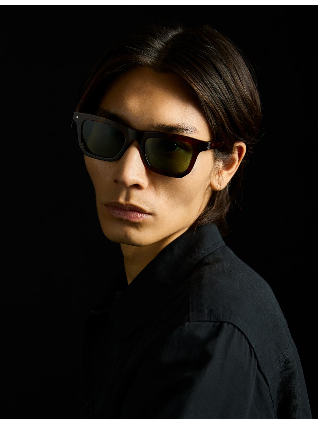 Retrosuperfuture Gonzalo square-frame acetate sunglasses 53mm (British brand)