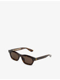 RETROSUPERFUTURE Max oval acetate sunglasses, imported from the UK