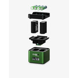 hähnel ProCube3 Fuji battery charger, imported from the UK