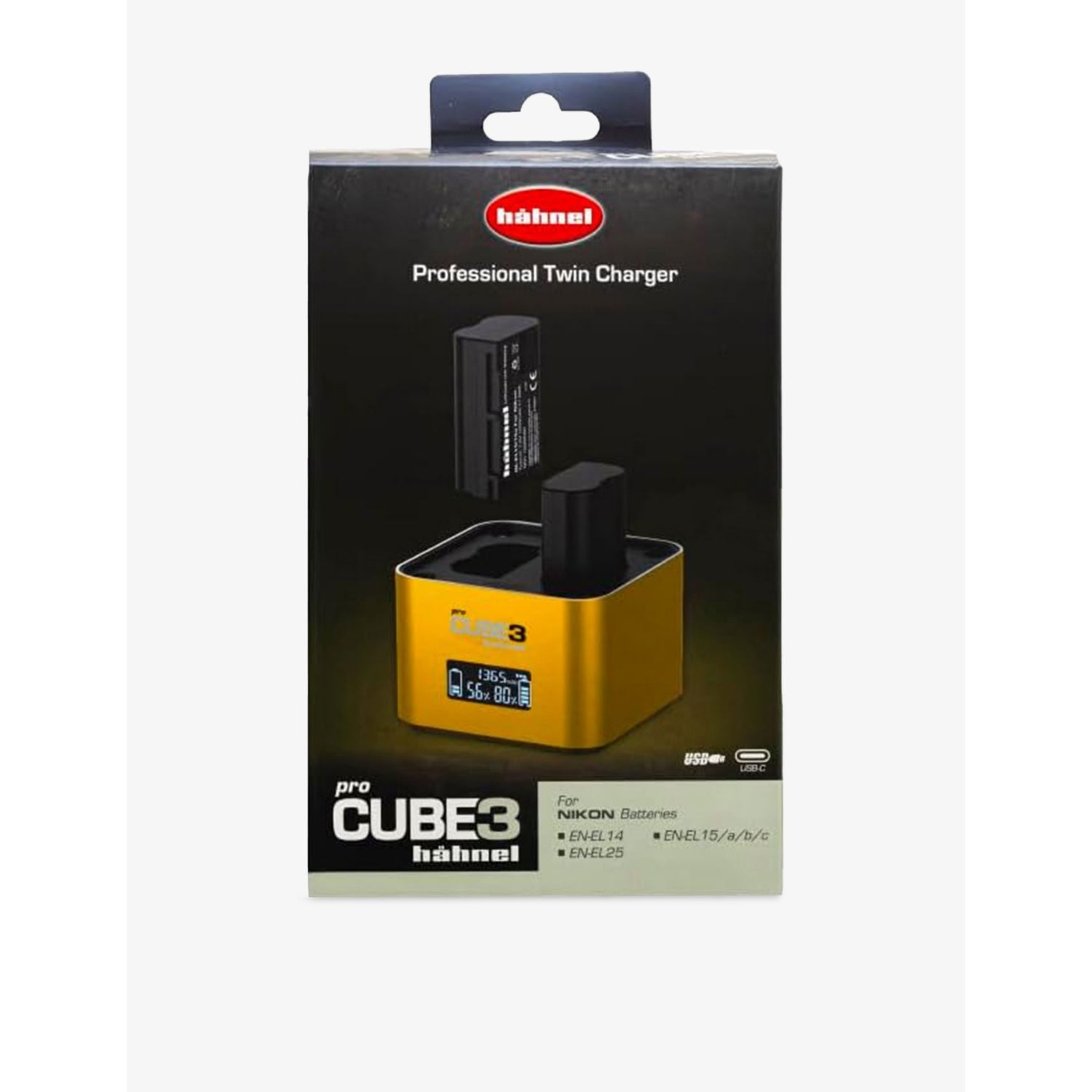 hähnel Pro Cube 3 Nikon charger - British product
