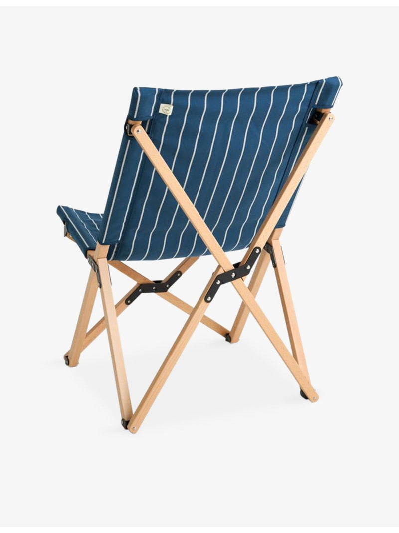HAY beech folding chair with stripe print, UK version