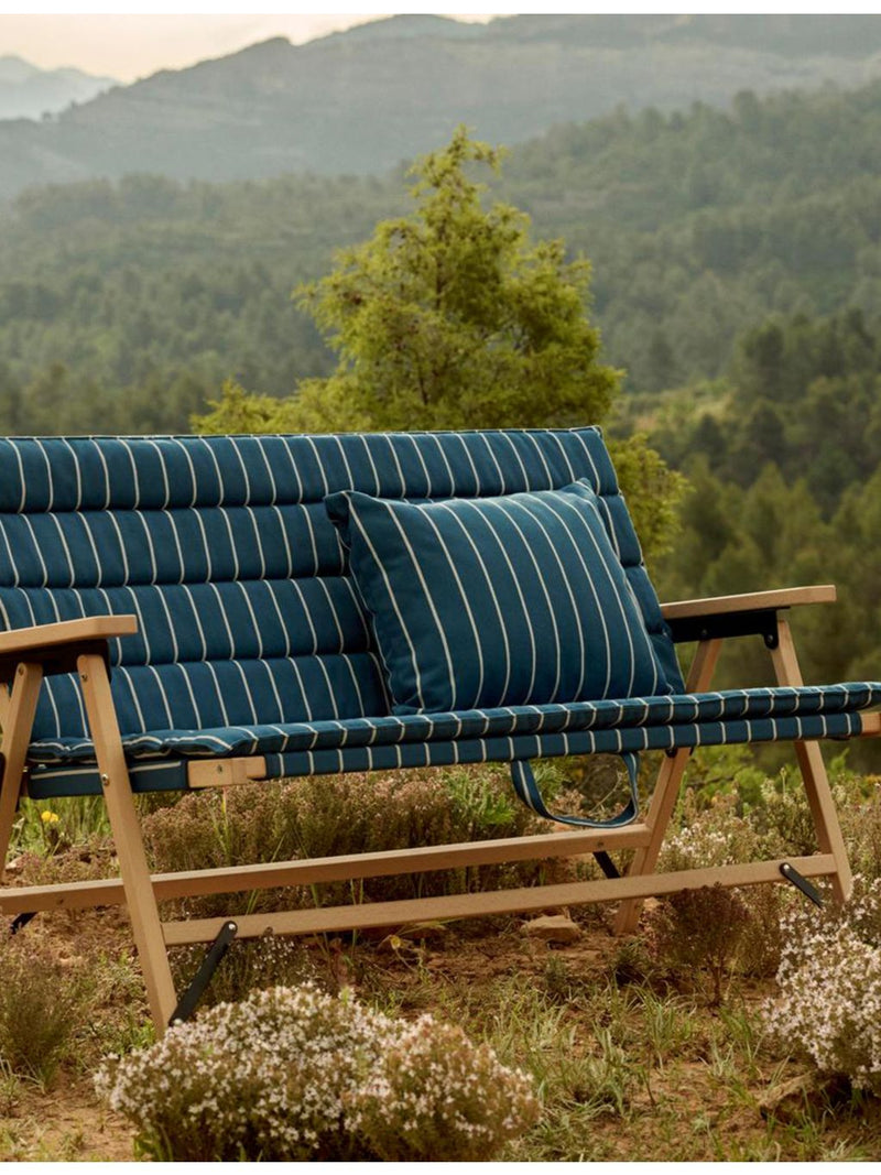 HAY woven sofa cushion striped pattern 81cm x 107cm (British brand)
