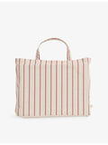 HAY small wooden folding table with striped bag - British product