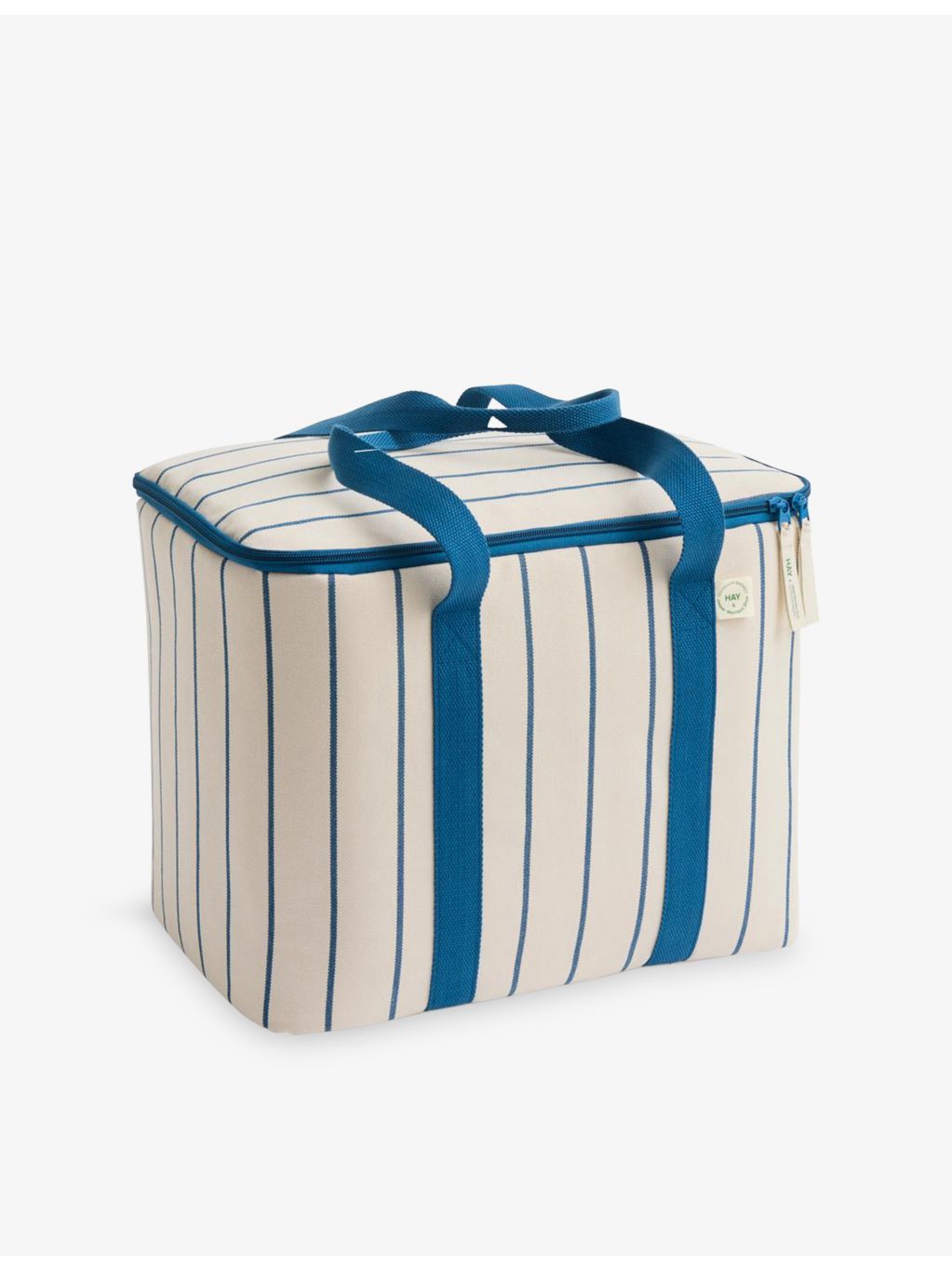 HAY striped woven cooler bag 40cm, imported from the UK