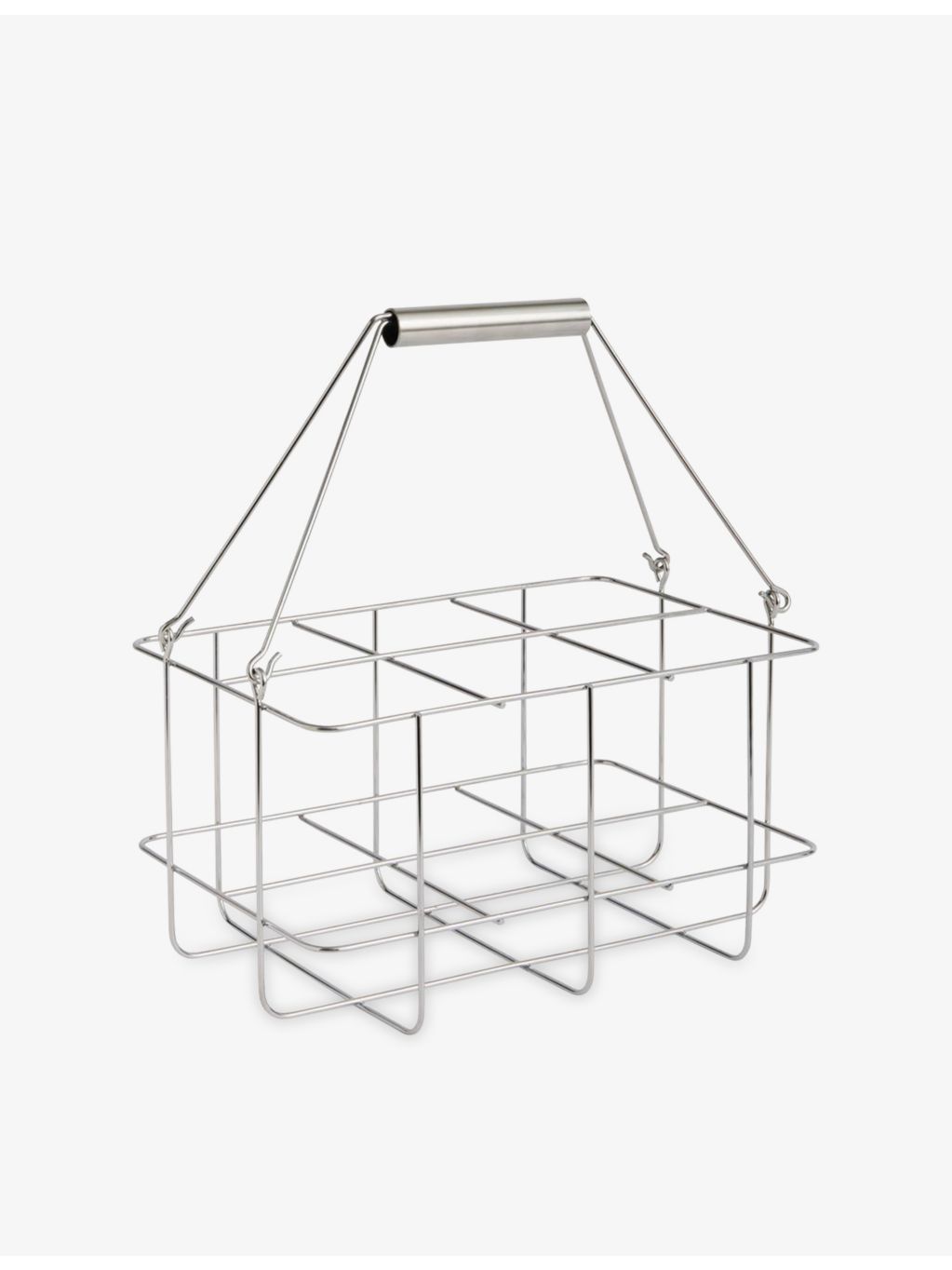 HAY stainless-steel six-bottle carrier from Outdoor Market, UK version