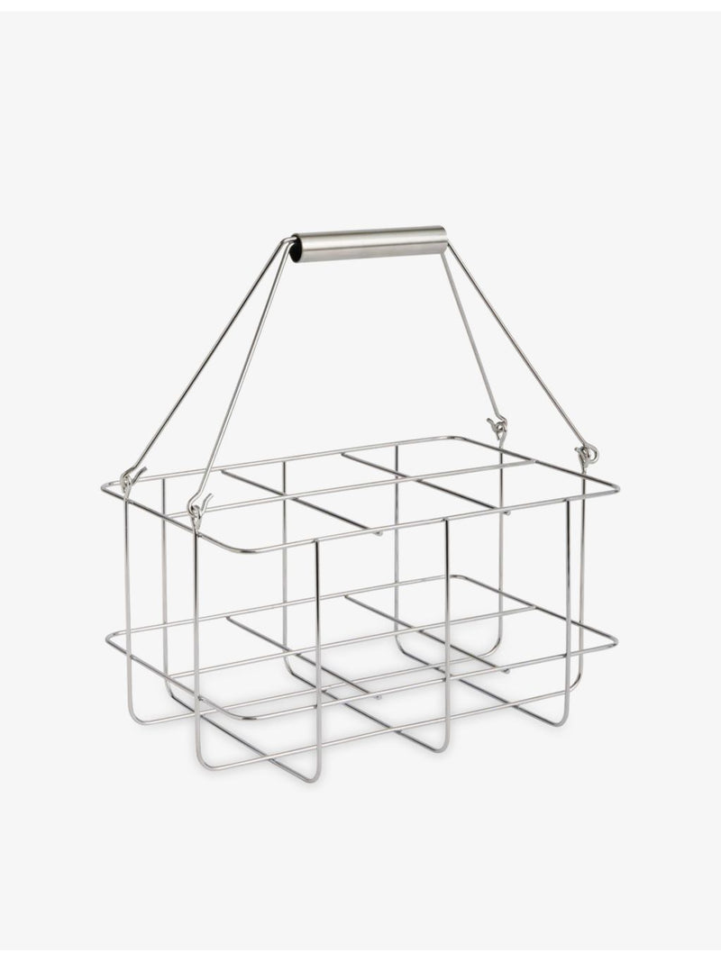 HAY stainless-steel six-bottle carrier from Outdoor Market, UK version