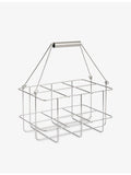 HAY stainless-steel six-bottle carrier from Outdoor Market, UK version