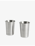 HAY Outdoor Market stainless steel cup set, 350ml 400ml - British product