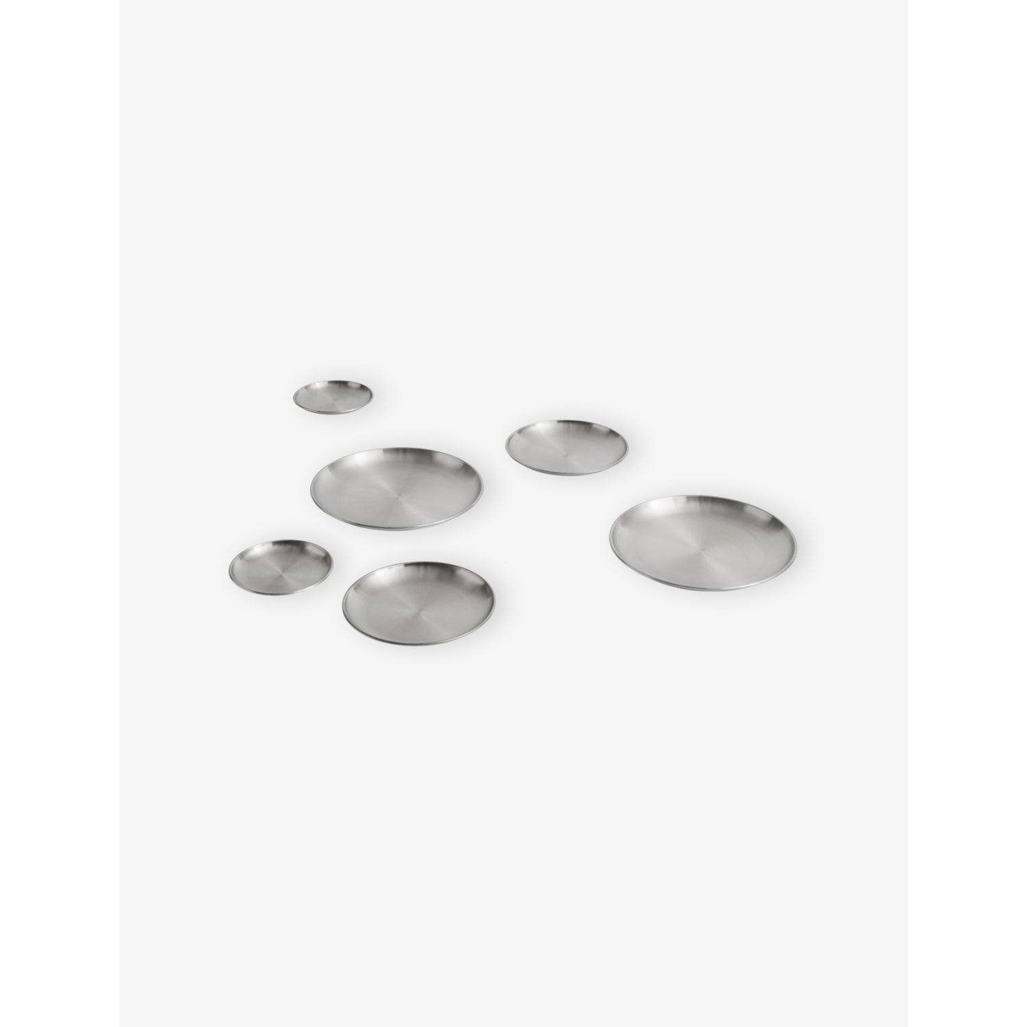 HAY Outdoor Market stainless steel plates set of two, imported from the UK