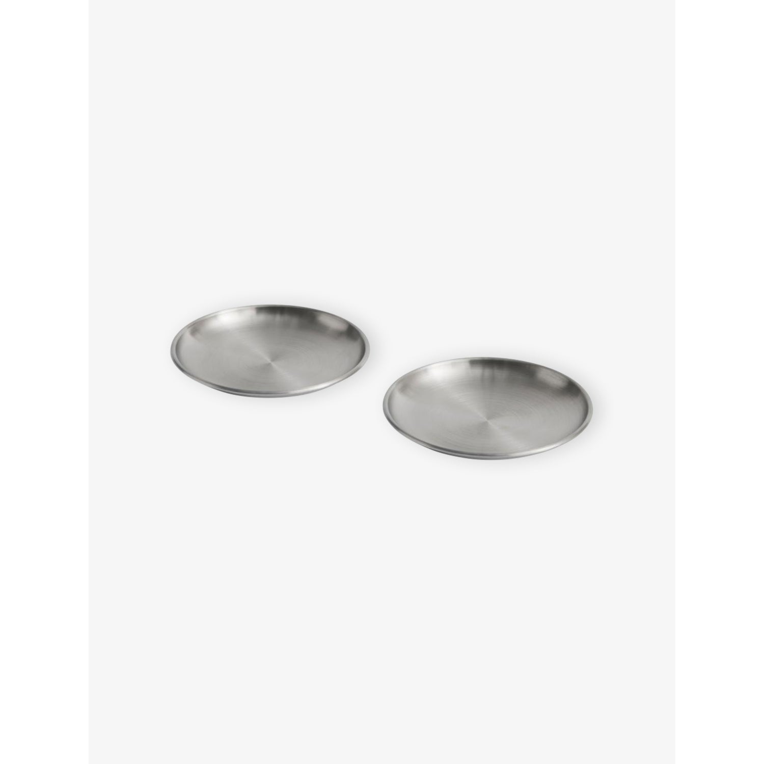 HAY Outdoor Market stainless steel plates set of two, imported from the UK