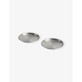 HAY Outdoor Market stainless steel plates set of two, imported from the UK