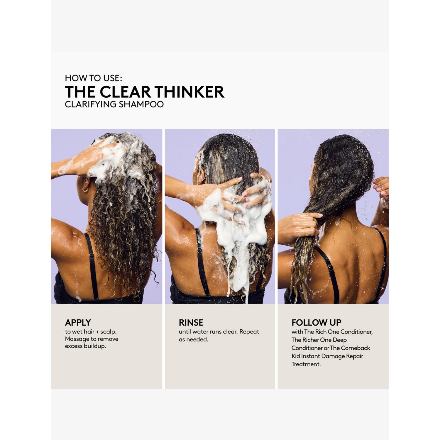 Fenty Beauty The Clear Thinker shampoo 300ml (British brand)