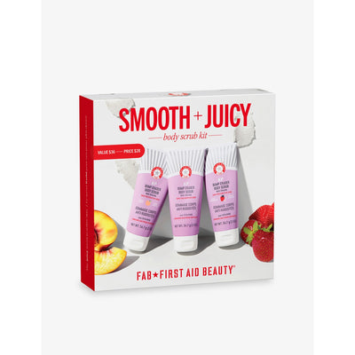 selfridges First Aid Beauty Smooth + Juicy Body Scrub Kit- Buy online at McGrocer