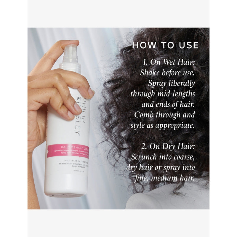 Philip Kingsley Daily Damage Defence leave-in conditioner 250ml - British product