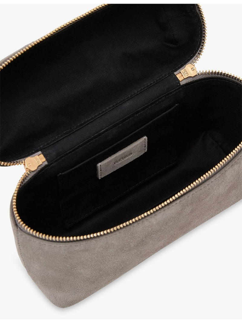 Reiss Ines Vanity suede cross-body bag, UK version