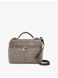 Reiss Ines Vanity suede cross-body bag, UK version