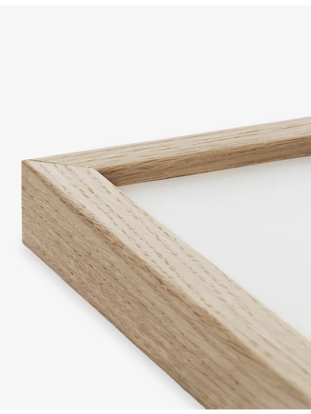 The Wrong Shop oak selffit wooden frame size A, UK version