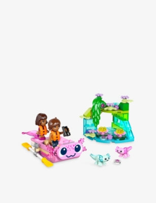 LEGO Friends Axolotl Adventure Boat playset 95 pieces (British brand)