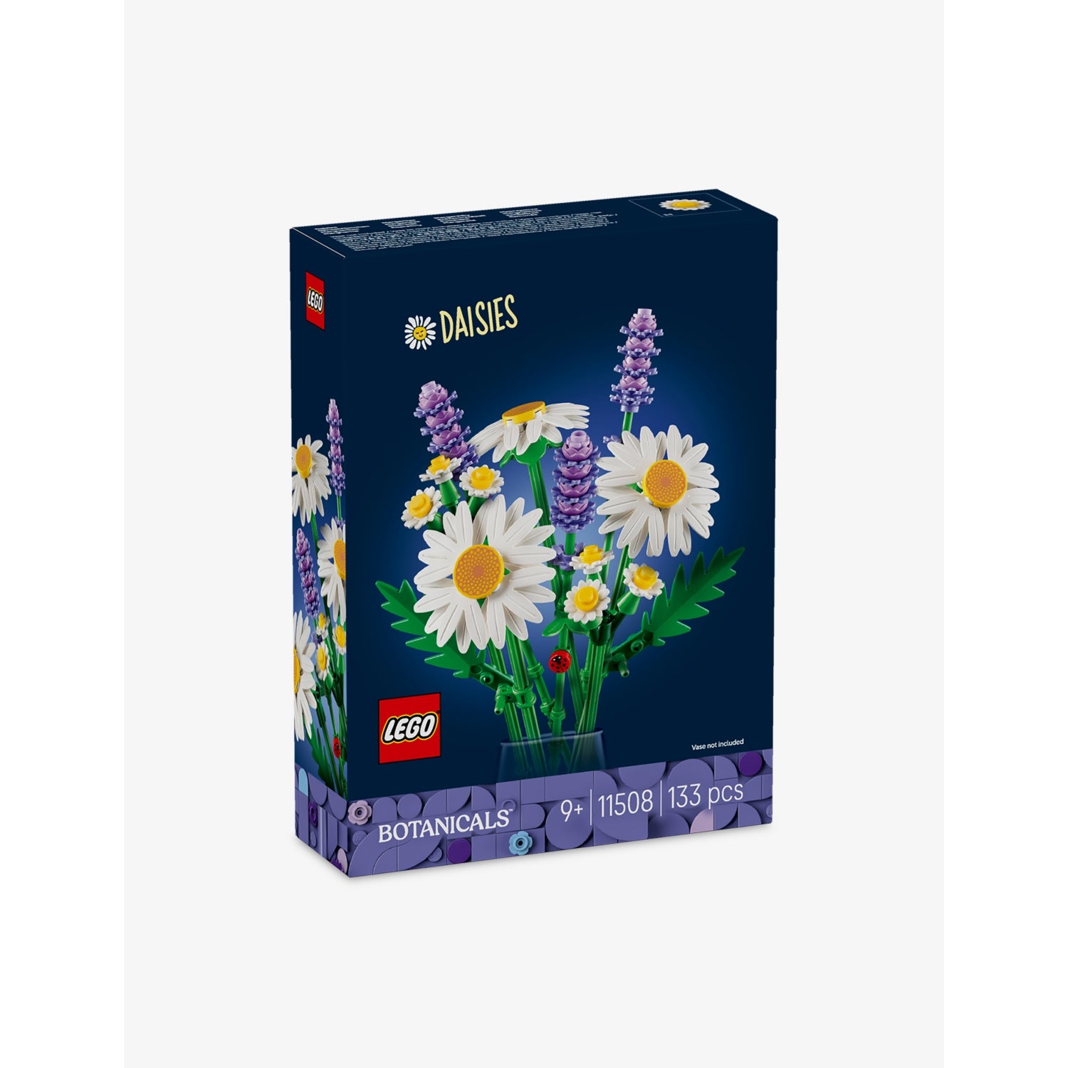 LEGO Botanicals Daisies Bouquet building set 133 pieces - British product