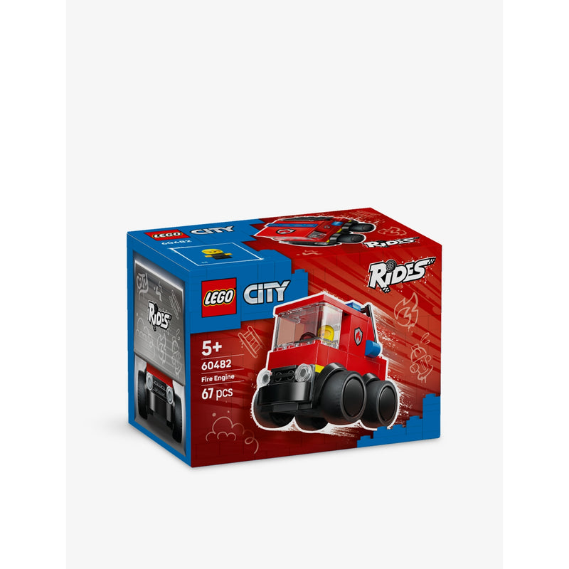 LEGO City fire truck playset 67 pieces, imported from the UK