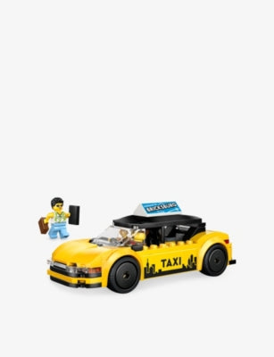 LEGO City Taxi playset with minifigure 122 pieces (British brand)