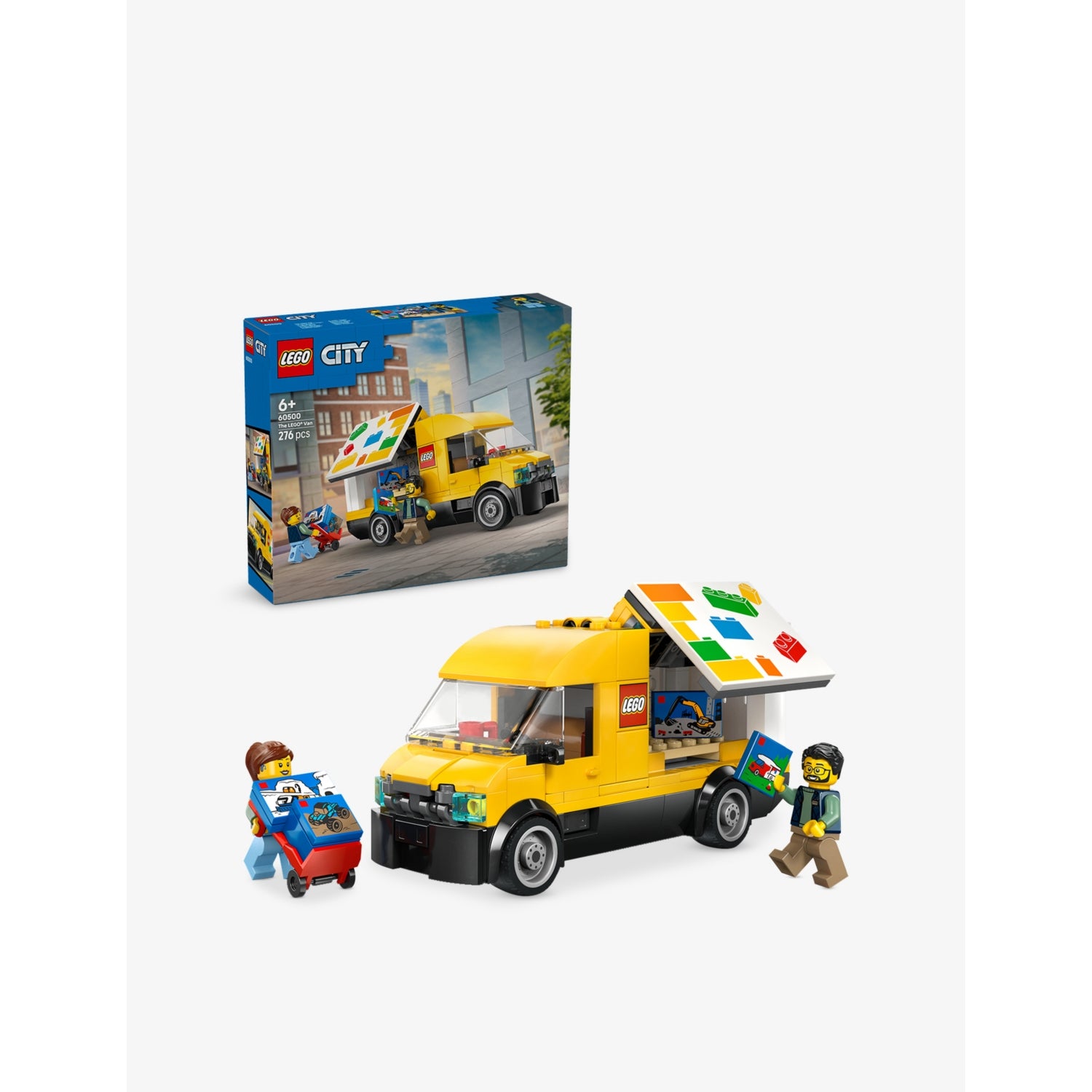 LEGO City van playset 60500 with 276 pieces - British product