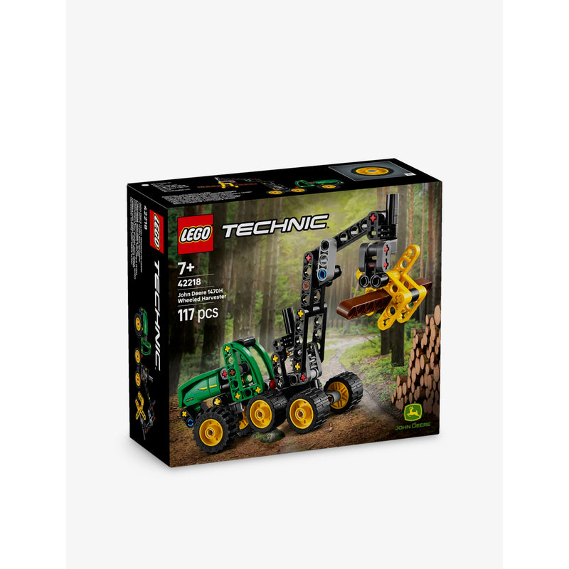 LEGO Technic John Deere 1470H wheeled harvester building set, UK version