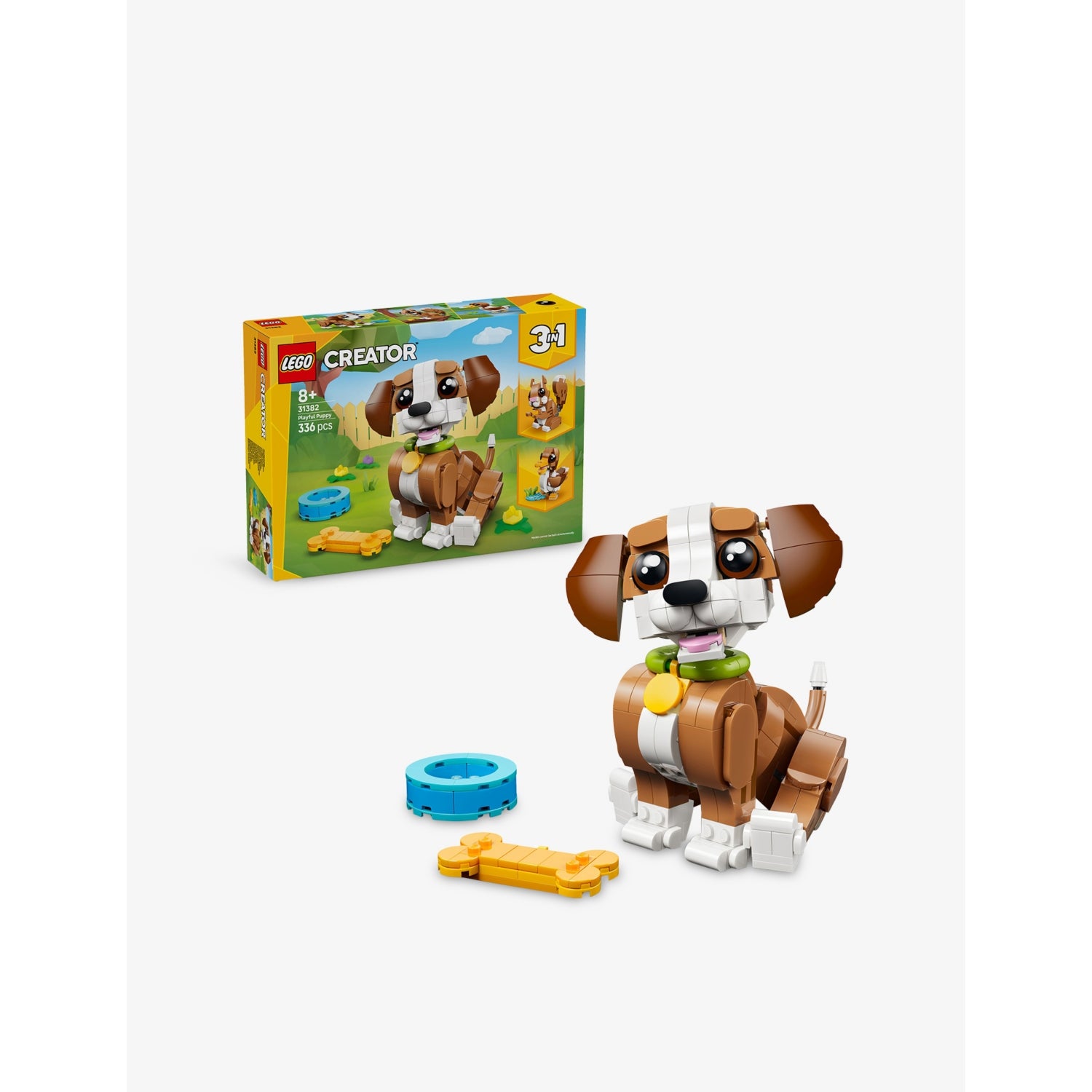 LEGO Creator Playful Puppy Dog 336 piece building set, UK version