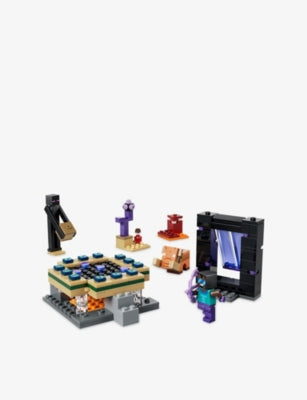 LEGO Minecraft Nether and End playset 192 pieces, imported from the UK