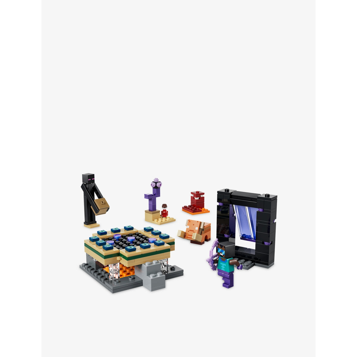 LEGO Minecraft Nether and End playset 192 pieces, imported from the UK