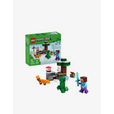 LEGO Minecraft Steve's Taiga Adventure playset 79 pieces (British brand)