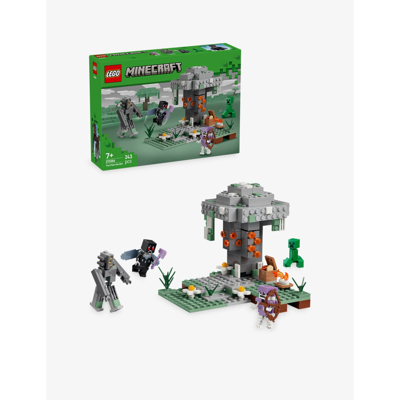 LEGO Minecraft The Pale Garden playset 243 pieces, imported from the UK