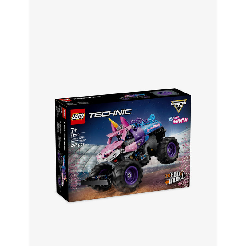 LEGO Technic Monster Jam Sparkle Smash pull-back toy, imported from the UK