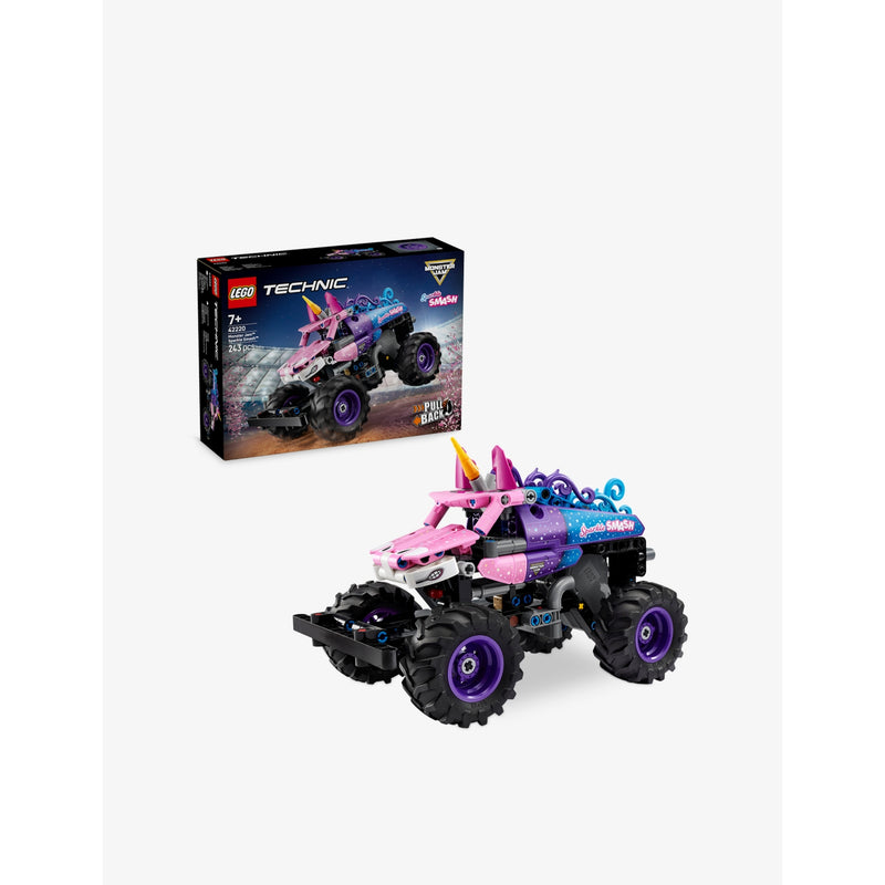 LEGO Technic Monster Jam Sparkle Smash pull-back toy, imported from the UK
