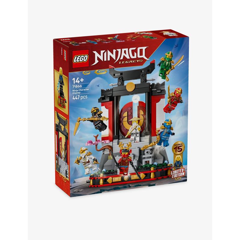 LEGO NINJAGO 15th anniversary character display playset, UK version
